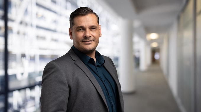 Corporate headshot of Kobus Ferreira 2025.